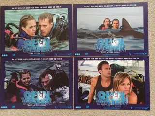 OPEN WATER lobbycard set.