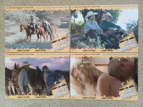 The Three Burials of Melquiades Estrada lobbycard set**
