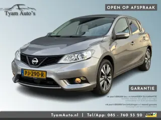 NISSAN PULSAR 1.2 DIG-T N-VISION / AIRCO NAVIGATIE BT CRUISE LED TREKHAAK AUX