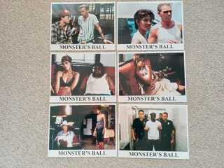 MONSTER ' S BALL lobbycard set.