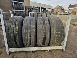 Bridgestone R 164| TRAILER BAND 425/65 R 22.5 |6/4 MM PROFIE  MET VELG