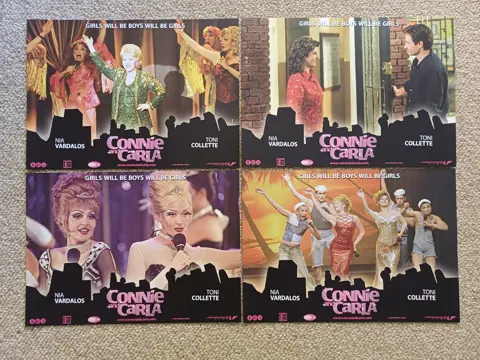 CONNIE AND CARLA lobbycard set.