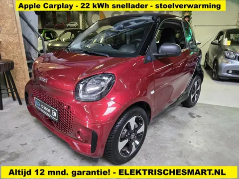 Smart Fortwo EQ Comfort - Carplay - stoelverwarming - 22 kWh snellader - 12 mnd. garantie - incl. gr