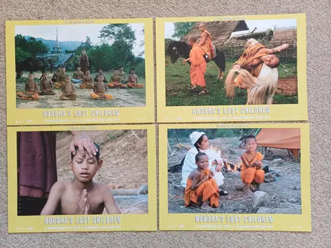 BUDDHA' S LOST CHILDREN lobbycard set.