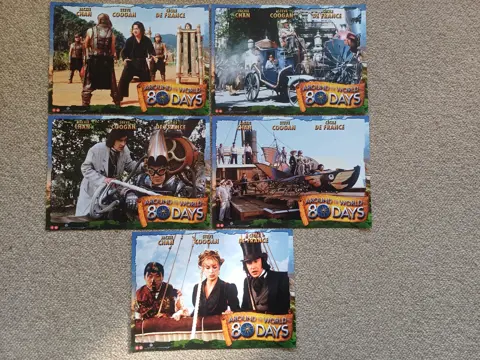 AROUND THE WORLD IN 80 DAYS lobbycard set.