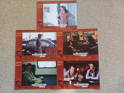 The Assassination of Richard Nixon lobbycard set.