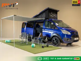 Ford TRANSIT CUSTOM / 131pk / Amigo / Half leder / Trekhaak / Zonnepaneel
