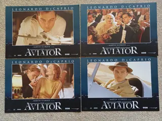 THE AVIATOR NED. lobbycard set.