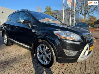 Ford Kuga 2.5 20V turbo 4x4 automaat individual , trekhaak , navi, cruise, elec pakket, xenon, leder