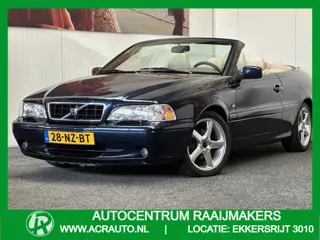 Volvo C70 CONVERTIBLE 2.0 T TOURER BLACK YOUNGTIMER !!! CLIMATE CONTROL STOELVERWARMING ELEKTRISCHE 