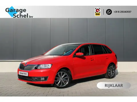 Škoda Rapid Spaceback 1.2 TSI Greentech Edition 90pk - Navi - Pano - Trekhaak - PDC - Stoelverwarmin