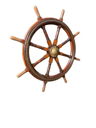 Maritieme decoratieve vintage scheepsartikelen