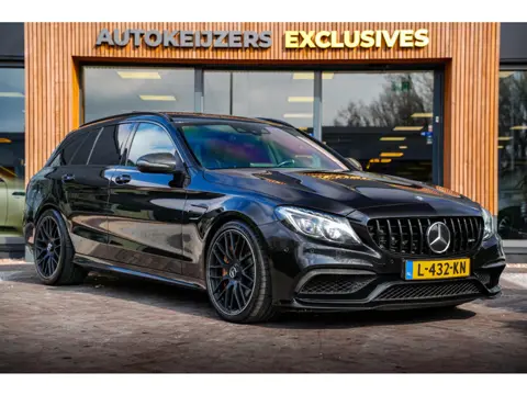 Mercedes-Benz C-klasse Estate AMG 63 S Burmester Panodak Keramisch Brabus Memory HUD Keyless