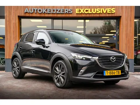 Mazda CX-3 2.0 SkyActiv-G 150 GT-M 4WD Navi Camera Cruise Stuurverw. Stoelverw. Leer Keyless