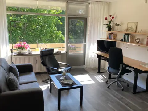 Rustig gelegen appartement aan de tuinzijde aan de rand van de Koog