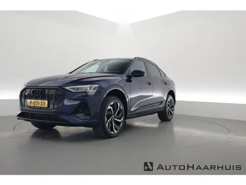 Audi e-tron Sportback 55 quattro S Line 95 kWh | HUD | 360cam | Adapt. Cruise | 21'' | Luchtvering |