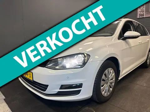 Volkswagen Golf Variant 1.6 TDI 2017 12 maanden Garantie NAVI TREKHAAK APK