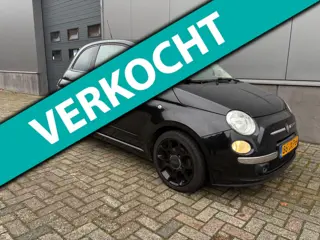 Fiat 500 1.4-16V Sport|Nieuw Apk|zwart