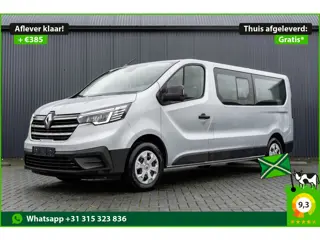 Renault Trafic dCi 150PK | L2H1 | 9-Zits | ex BTW/BPM | LED | Navigatie | Cruise | Airco | PDC | Eur