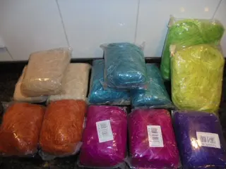 COCO FIBRE KOKOSVEZEL 13 pakjes nieuw.