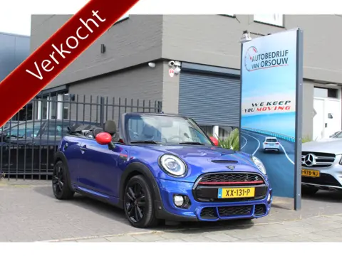 MINI Cabrio 2.0 Cooper S 192PK Knightsbridge Edition JCW LED H/K Audio Kuipstoelen