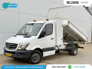 Mercedes-Benz Sprinter 514 2.2 CDI Kipper Open Laadbak Dubbellucht Kist 3.5t Trekhaak Euro 6 Cruise 