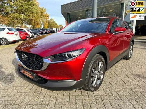 Mazda CX-30 2.0 e-SkyActiv-X M Hybrid Luxury, Automaat, Navi, leer, trekhaak, etc.