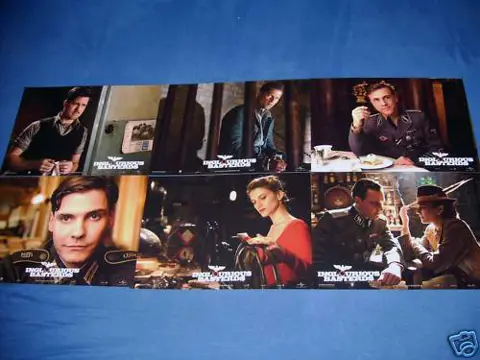 INGLOURIOUS BASTERDS lobbycard set.