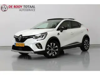 Renault Captur 1.3 mild hybrid 140 techno 141PK, RIJKLAAR!! PANORAMADAK | DEELS LEER | BOSE | STOEL/