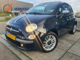 Fiat 500C 1.2 Lounge Cabrio |AUTOMAAT|AIRCO|APK|NAP|ZIE TEKST