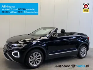 Volkswagen T-Roc Cabrio 1.0 TSI Style DIGITAL COCKPIT-NAVI-ECC-CAMERA-LMV-PARKEER FUNCTIE