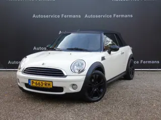 MINI ONE 1.6 Cabrio - PDC- Black edition - Airco 