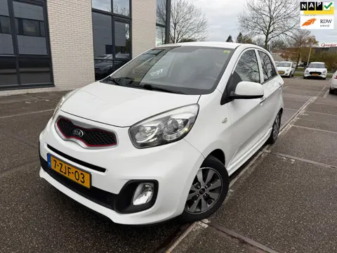 Kia Picanto 1.0 CVVT X-treme / NAP / APK / AIRCO / LEER / BOEKJES / TWEE SLEUTELS / ZEER NETTE AUTO!