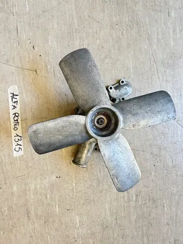 Water pump with fan for Alfa Romeo Giulietta type AR1315