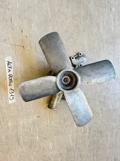 Water pump with fan for Alfa Romeo Giulietta type AR1315