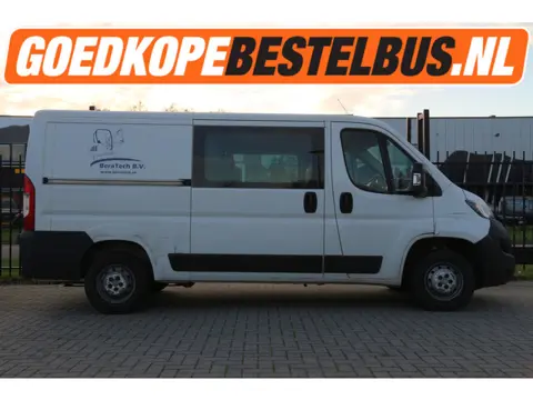 Peugeot Boxer 2.2 BlueHDi 140 / DC / L2H1 / 2x Schuifdeur / APK 09-2026 / Airco..