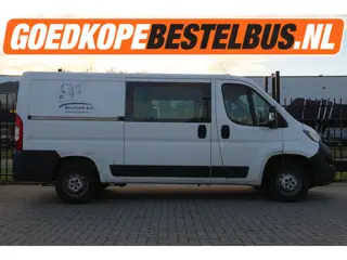Peugeot Boxer 2.2 BlueHDi 140 / DC / L2H1 / 2x Schuifdeur / APK 09-2026 / Airco..