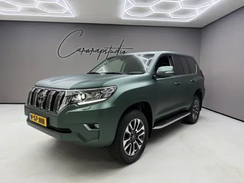 Toyota Land Cruiser 2.8 D-4D-F Professional Window Van | BPM VRIJ! | Unieke kleur! | Leder | Navigat