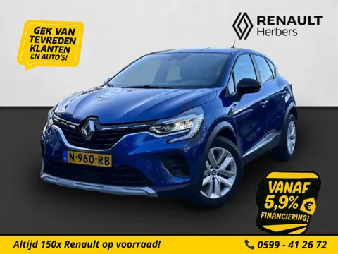 Renault Captur 1.0 TCe 90 Zen / CARPLAY / CRUISE / AIRCO CRUISE / STOELVERW. / APPLE CARPLAY / ANDRO
