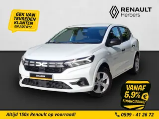 Dacia Sandero 0.9 TCe Ambiance BLUETOOTH / AIRCO / SLECHT 19.400 KM