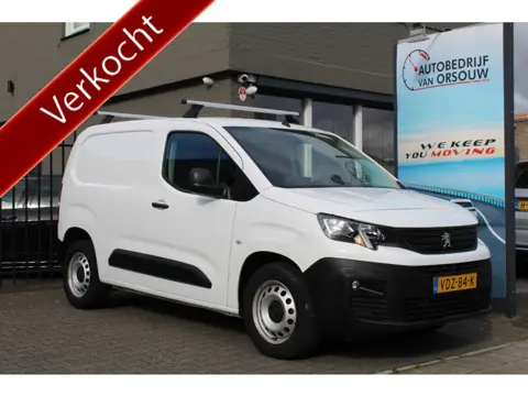 Peugeot Partner 1.6 BlueHDI Pro 3 Pers 74735km Airco Groot Scherm Cruise C. Nieuw staat