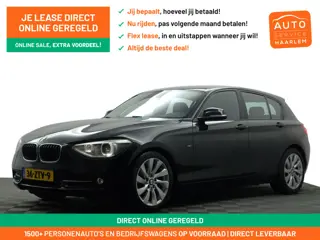 BMW 1-serie 114i M Sport+ Xenon Led, Sport Leder Interieur, Sfeerverlichting, Park Assist, Clima