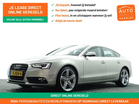 Audi A5 Sportback 1.8 TFSI 170Pk S-Line Aut- Xenon Led, Navigatie, Cruise, Clima, Park Assist, Carbo