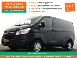 Ford Transit Custom 2.0 TDCI Euro 6 Limited- 3 Pers, Clima, Cruise, Park Assist, Grijs Kenteken