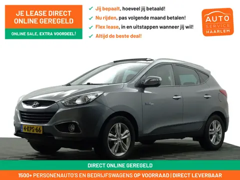 Hyundai ix35 1.6i GDI Style- NAP 128dkm, Panoramadak, Trekhaak, Leder Interieur, Clima, Cruise, Park