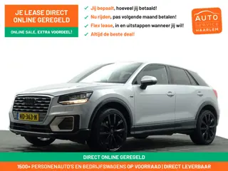 Audi Q2 1.4 TFSI 150pk S Line Black Optic Aut- Sport Interieur, Navigatie, Park Assist, Cruise, Trek