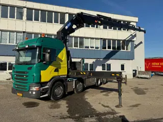 Scania G440 8X2 EURO 6 HMF 8520 + REMOTE CONTROL TWISTLOCKS