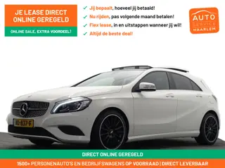 Mercedes-Benz A-Klasse 180 d AMG Night Edition Aut- Panoramadak, Xenon Led, Sfeerverlichting, Dynami