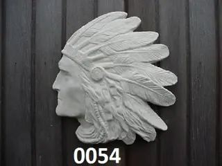 Indiaan hoofd wanddecoratie