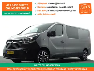 Opel Vivaro 1.6 CDTI Euro 6 L2H1 Edition- Dubbele Cabine, 6 Pers, Navi, Cruise, Clima, Led